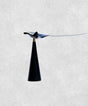 Side view of Manta Ray by Lee Sang-yong – kinetic art sculpture inspired by the graceful form and movement of a manta ray
